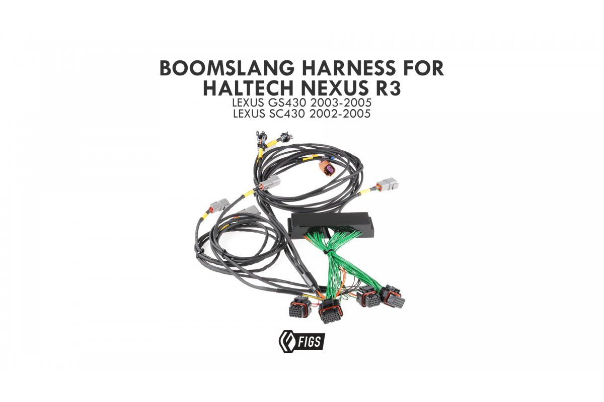 BOOMSLANG HARNESS FOR HALTECH NEXUS R3 LEXUS GS430/SC430